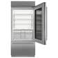 Sub Zero 20.8 Cu. Ft. Classic Right Hinge Bottom-Freezer Refrigerator with Glass Door in Panel Ready, , large