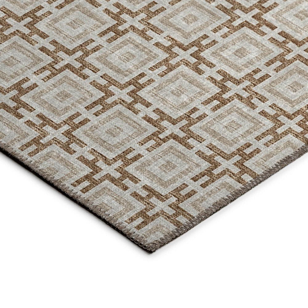 Dalyn Rug Company Marlo 2&#39;3&quot; x 10&#39; Taupe Indoor/Outdoor Runner, , large