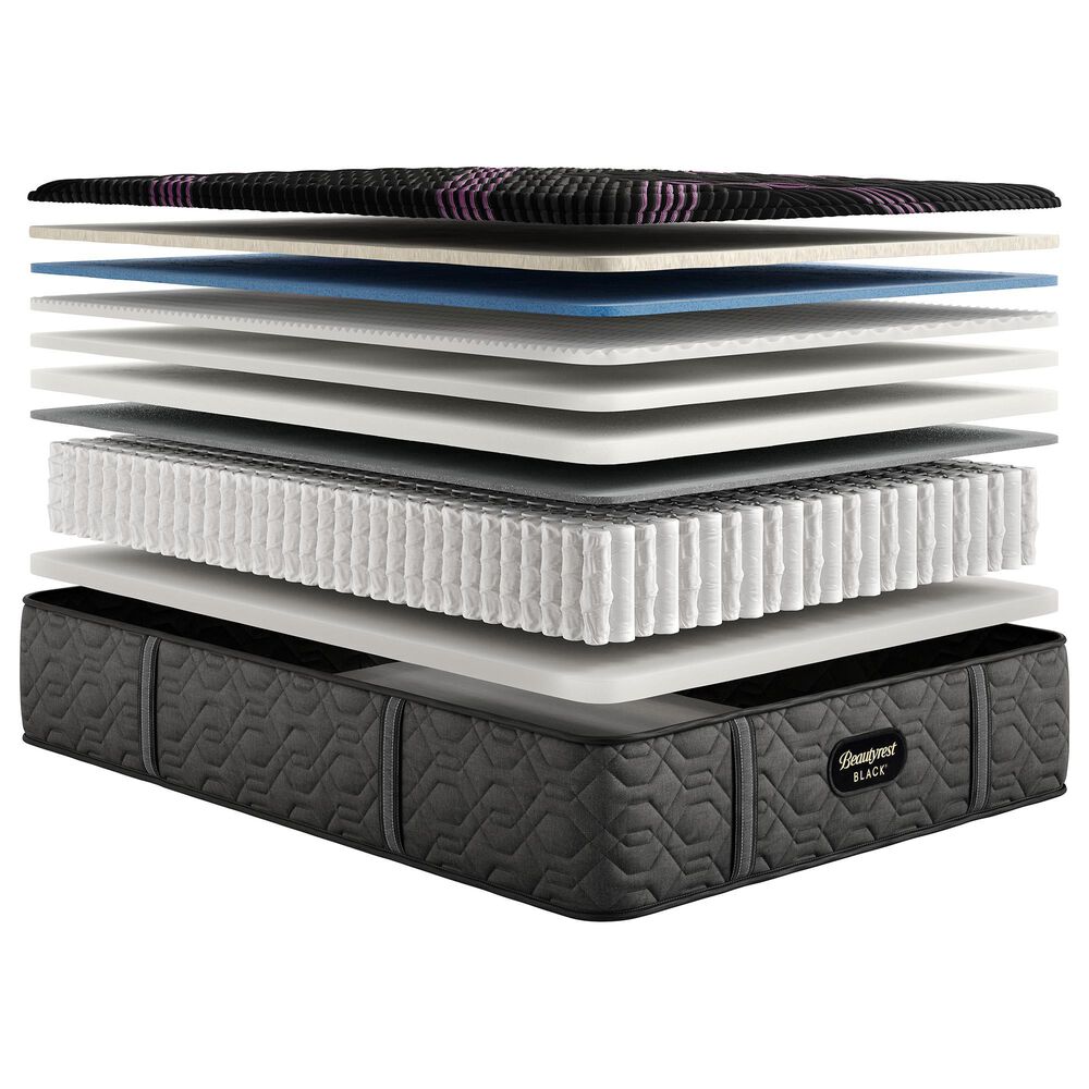 Beautyrest Black Series2 Firm Queen Mattress with Low Profile Box Spring, , large
