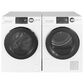 GE Appliances 24" Ventless Condenser Electric Dryer in White, , large