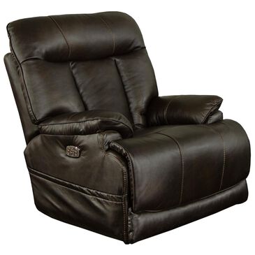 Catnapper Naples Power Reclining with Power Headrest in Chocolate, , large