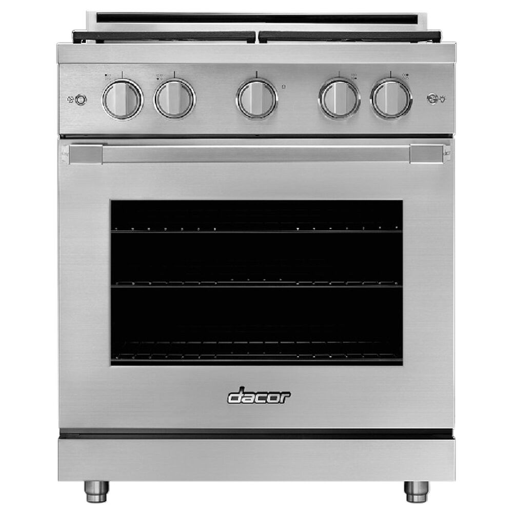 Dacor 30" Natural Gas Range in Silver Stainless Steel, , large