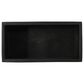 Hearth and Haven Outdoor Rectangular Planter Box in Black, , large