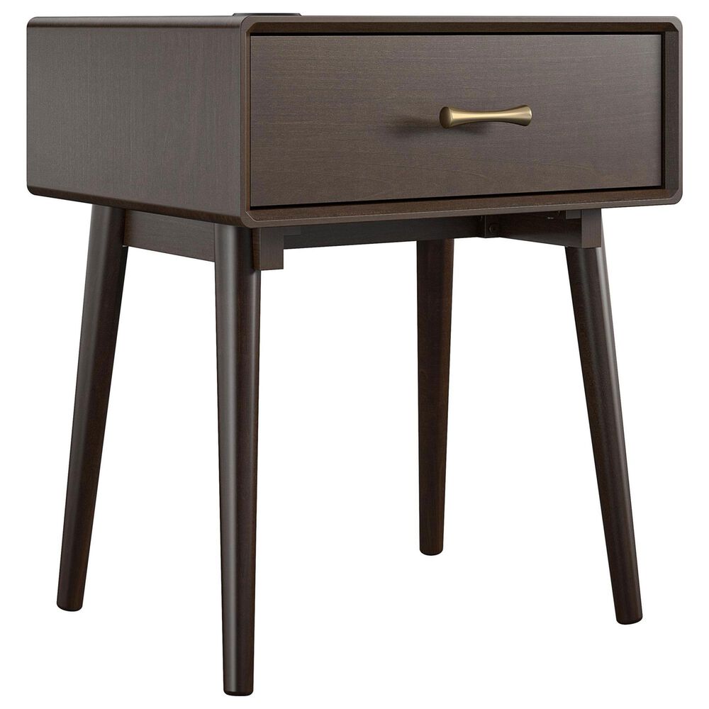 DHP Brittany 1 Drawer Nightstand in Walnut, , large