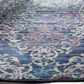Safavieh Aria Damask 6"6" Round Blue and Multicolor Area Rug, , large