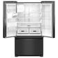 Whirlpool 24.7 Cu. Ft. French Door Refrigerator in Black, , large