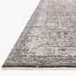 Amber Lewis x Loloi Alie 11"6" x 15"7" Charcoal and Dove Area Rug, , large