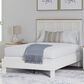 Ashley Linnocreek Full Panel Bed in White and Warm Brown, , large