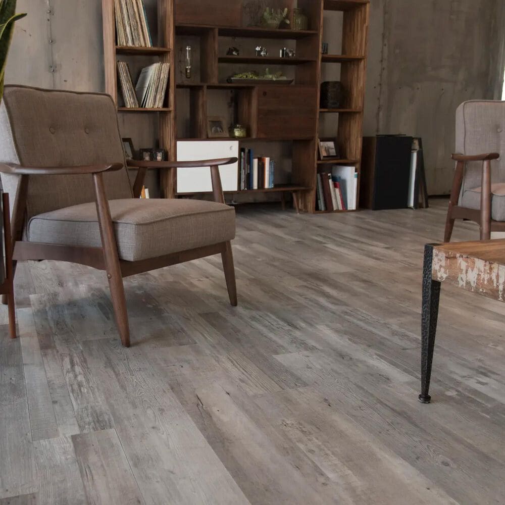 CALI Builder&#39;s Choice Gray Ash 7.125&quot; Vinyl Plank, , large