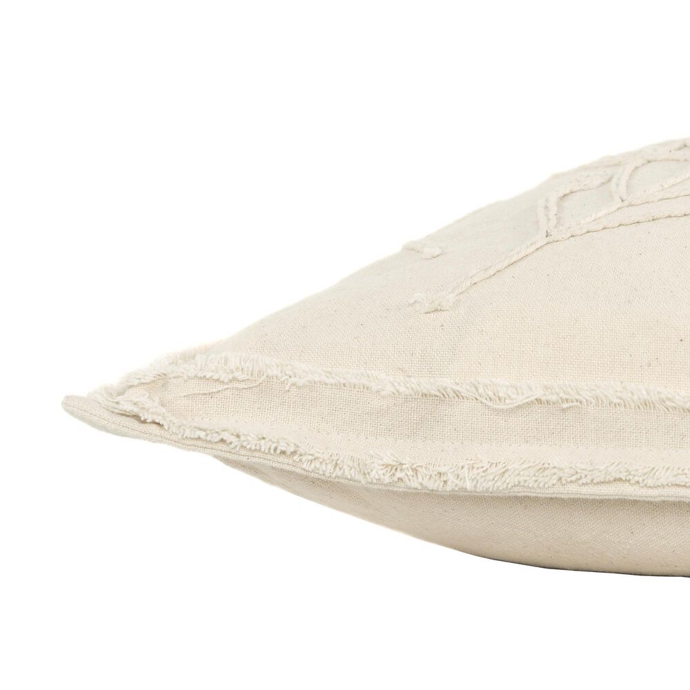 Rizzy Home 14&quot; x 26&quot; Down Filled Throw Pillow in Natural, , large