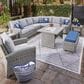 Ashley Naples Beach Patio Multi-Use Table in Light Gray, , large