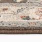 Central Oriental Minerva Maneli Latte and Alabaster 2"3" x 7"7" Runner, , large