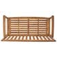 Hearth and Haven Loja Patio Bench in Teak, , large