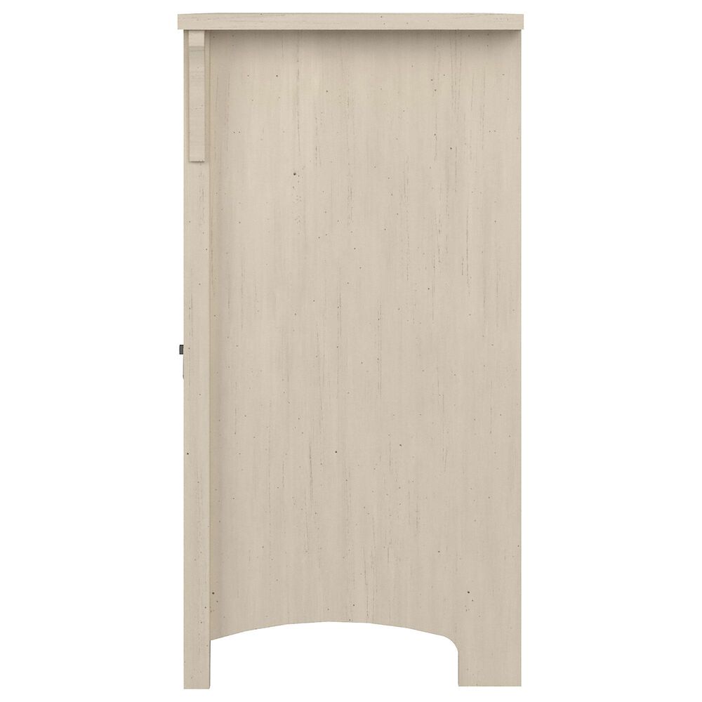 Bush Salinas 48" TV Stand in Antique White Nebraska Furniture Mart