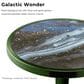 Furniture of America Gleam Round End Table in Polished Green, , large