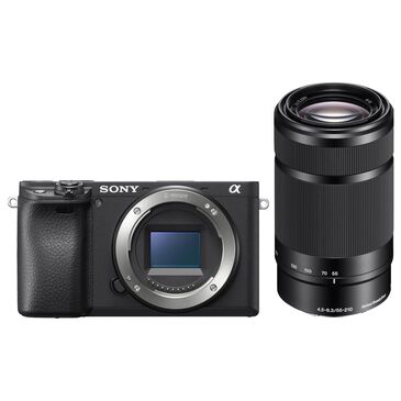 Sony Alpha A6400 Mirrorless Digital Camera with E 55-210 mm F4.5-6.3 OSS Lens in Black, , large