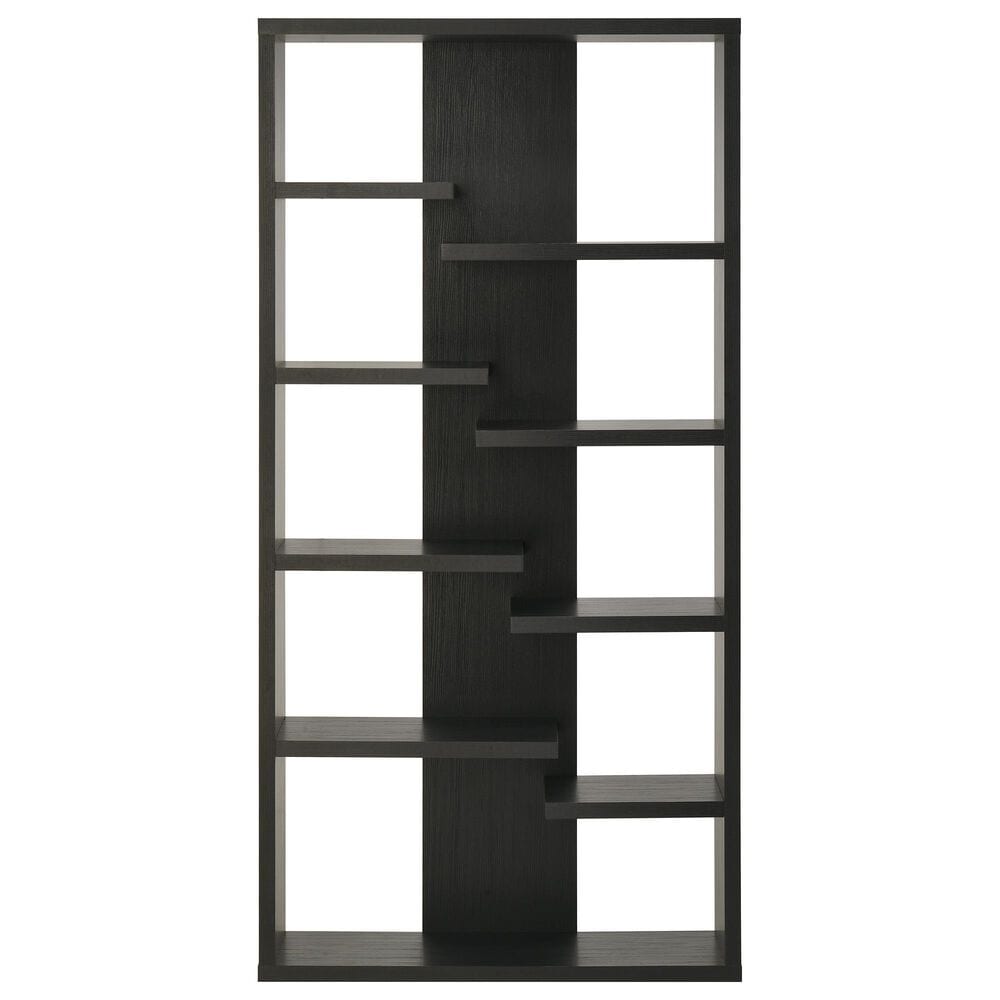 Everly Living Emersan Bookcase in Black, , large