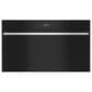 Wolf Appliances M Series 30" Contemporary Plumbed Convection Steam Oven in Black, , large