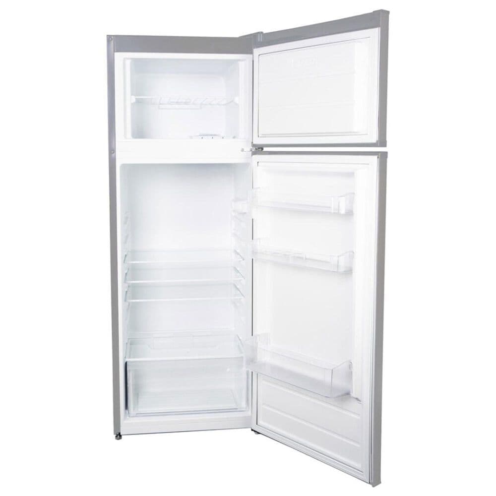 Danby 7.4 Cu. Ft. Top-Freezer Refrigerator with Partial Defrost in Stainless Steel, , large
