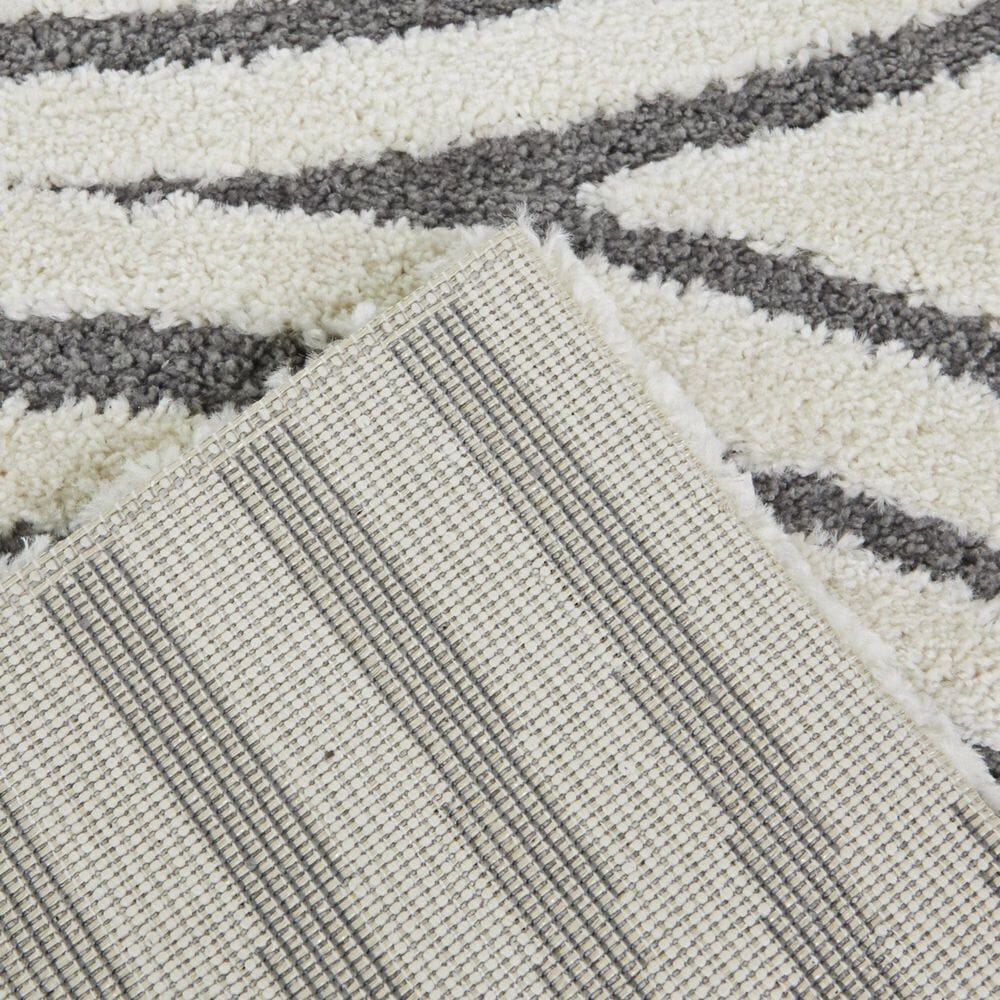 Balta Rugs Caserio 5&#39;3&quot; x 7&#39; Cream and Grey Area Rug, , large