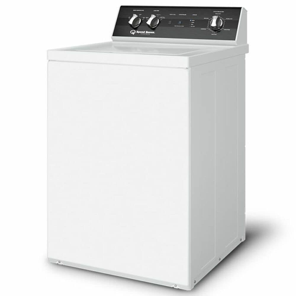 Speed Queen 3.2 Cu. Ft. Top Load Washer and 7.0 Cu. Ft. Front Load Gas Dryer Laundry Pair with 6-Preset Cycles in White, , large