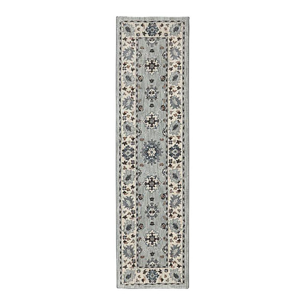 Karastan Euphoria Kirkwall 90644 2'1'' x 7'10'' Willow Grey Runner, , large