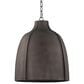 Troy Lighting Flint 20" 1-Light Pendant in Blackened Graphite, , large