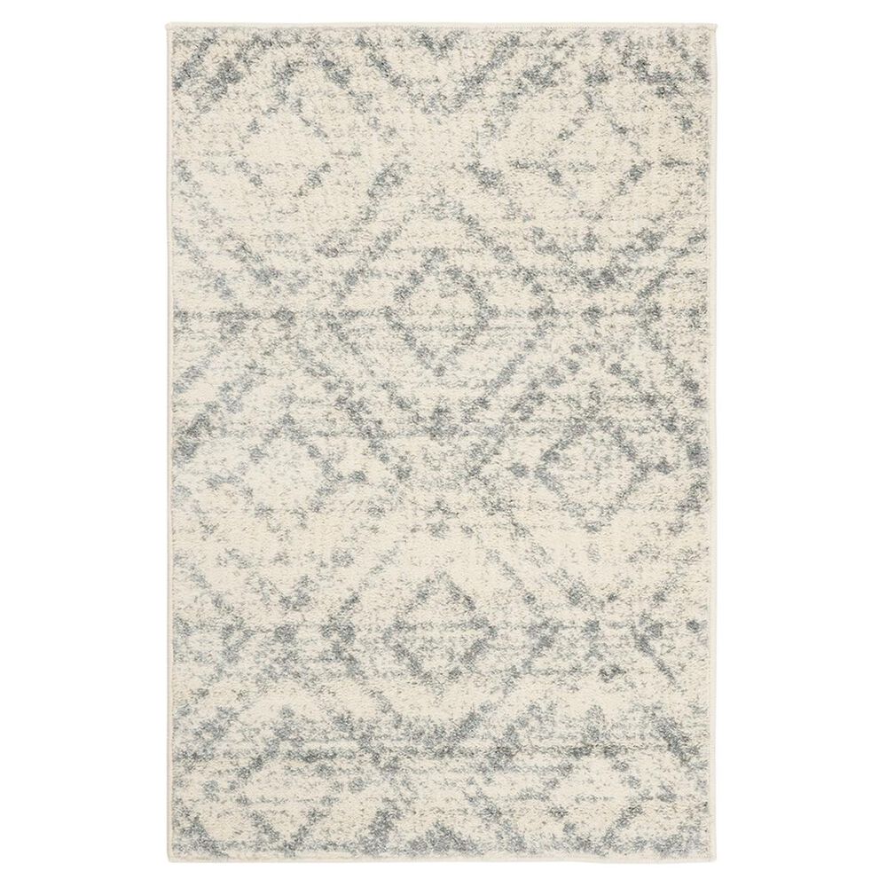 Safavieh Adirondack ADR131T-24 2"6" x 4" Ivory and Light Blue Scatter Rug, , large