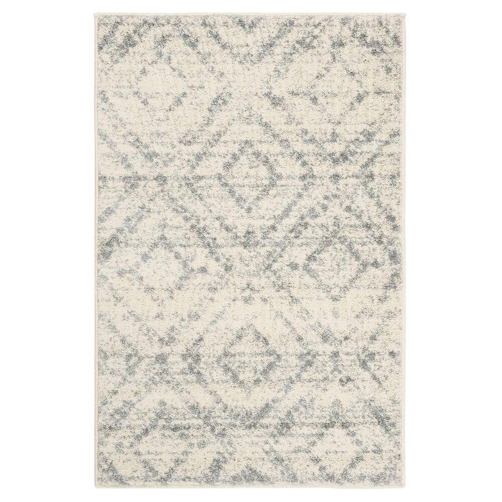 Safavieh Adirondack ADR131T-24 2"6" x 4" Ivory and Light Blue Scatter Rug, , large