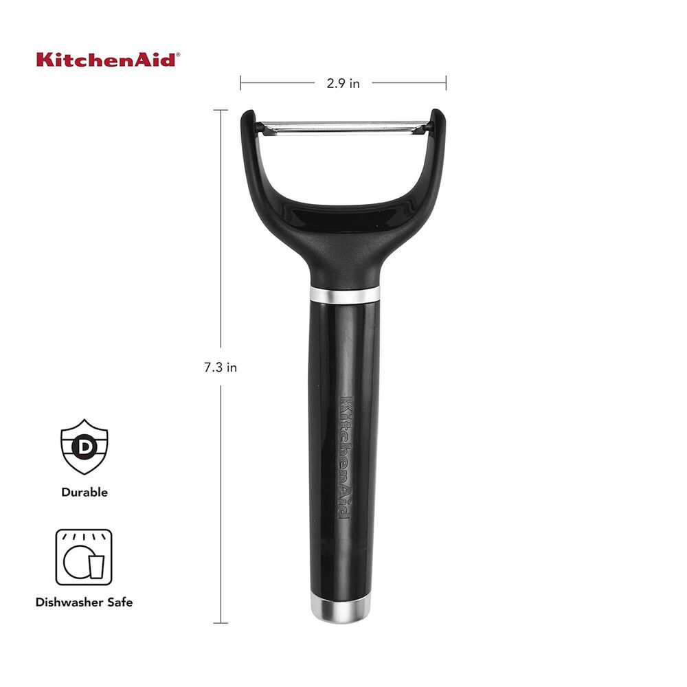 KitchenAid Classic Y Peeler in Black and Stainless Steel, , large