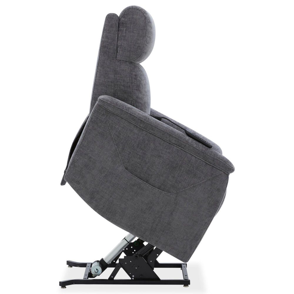 Flexsteel Luma Power Lift Recliner in Shadow, , large