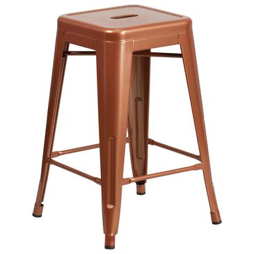 Flash Furniture 24" Counter Stool in Brown, , large