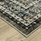 Oriental Weavers Sumter 2" x 8" Grey and Blue Runner, , large