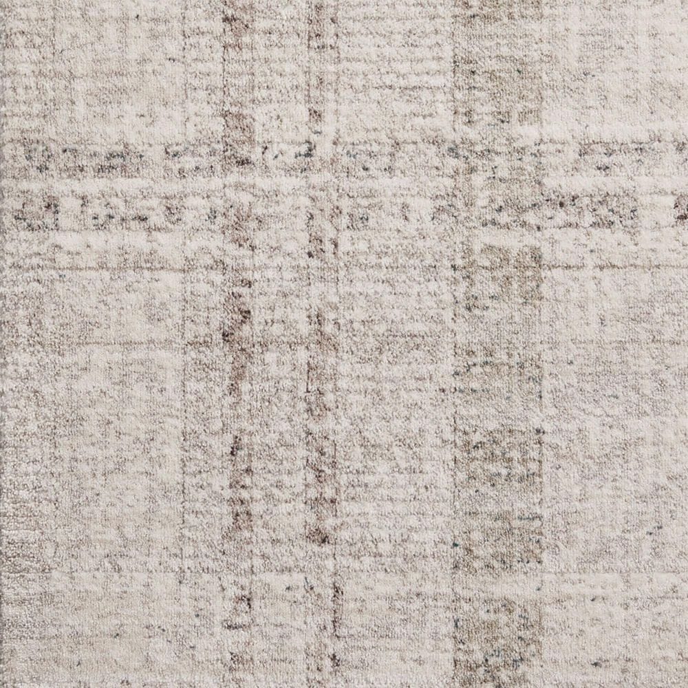 Angela Rose Ember 2&#39;7&quot; x 7&#39;7&quot; Ivory and Multicolor Runner, , large