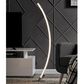 Lite Source Monita LED Floor Lamp in Silver, , large