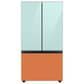 Samsung Bespoke Bespoke 3-Door French Door Refrigerator Top Panel in Morning Blue Glass, , large