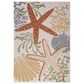Nourison Aloha ALH24 9" x 12" Ivory and Multicolor Indoor/Outdoor Area Rug, , large
