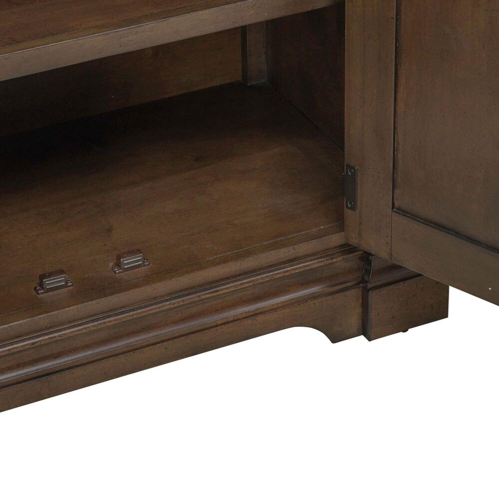 Belle Furnishings Buffet and Hutch in Dark Brown, , large