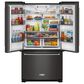 KitchenAid 20 Cu. Ft. French Door Refrigerator in Black Stainless Steel, , large