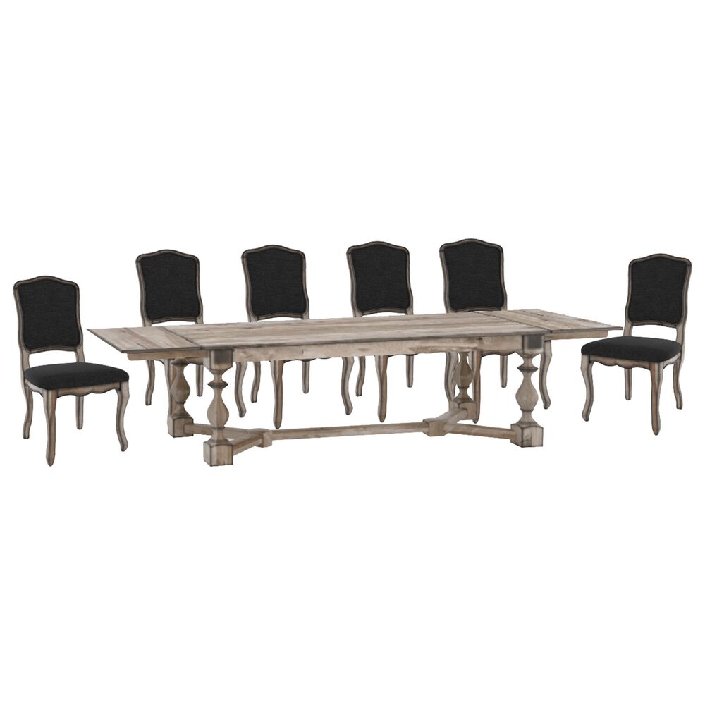 Declan Dining Champlain 7-Piece Dining Set in Heritage Nature, , large