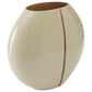 Ashley Sheabourne 9" Vase in Cream, , large