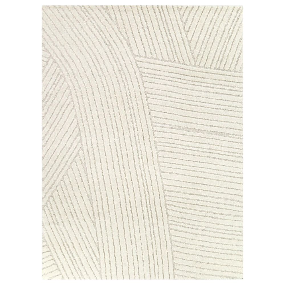 Balta Rugs Jens 7"10" x 10" Cream Area Rug, , large