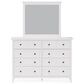 Urban Home Grace 4-Piece King Bedroom Set in Snowfall White, , large