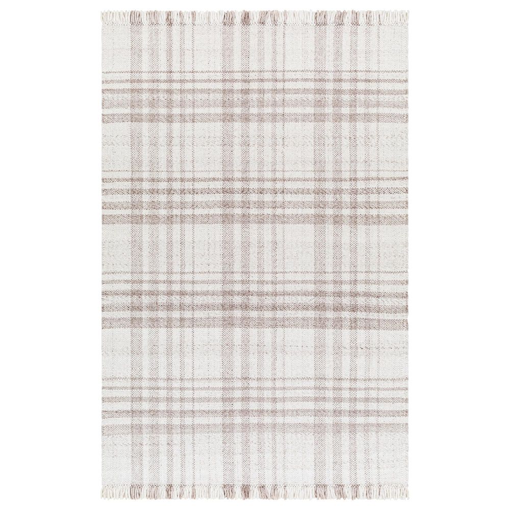 Surya Primrose 10" x 14" Light Grey, Taupe and Khaki Indoor/Outdoor Area Rug, , large