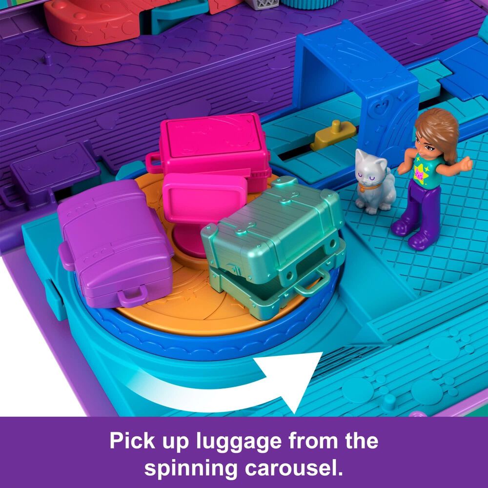 Polly Pocket Kitty Airways Set in Multicolor, , large