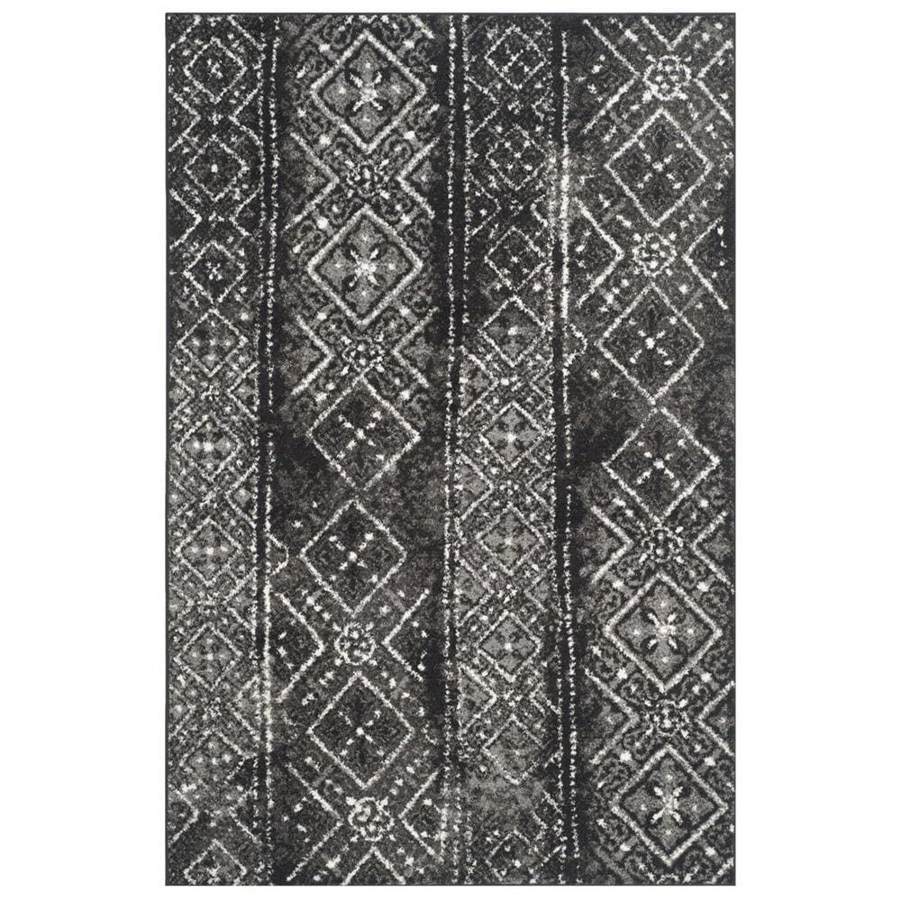 Safavieh Adirondack ADR111C 5&#39;1&quot; x 7&#39;6&quot; Black and Silver Area Rug, , large