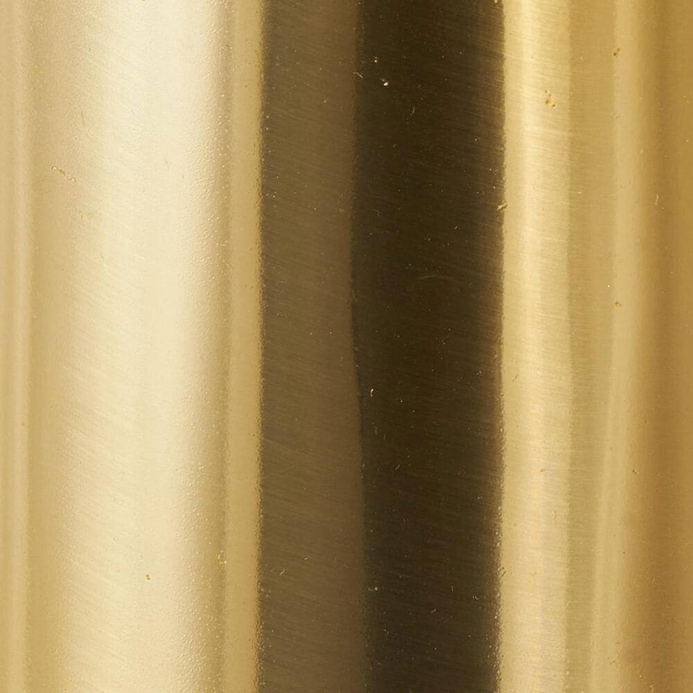 Maple and Jade Minimalistic Tall Floor Cone Decorative Vase in Shiny Gold, , large