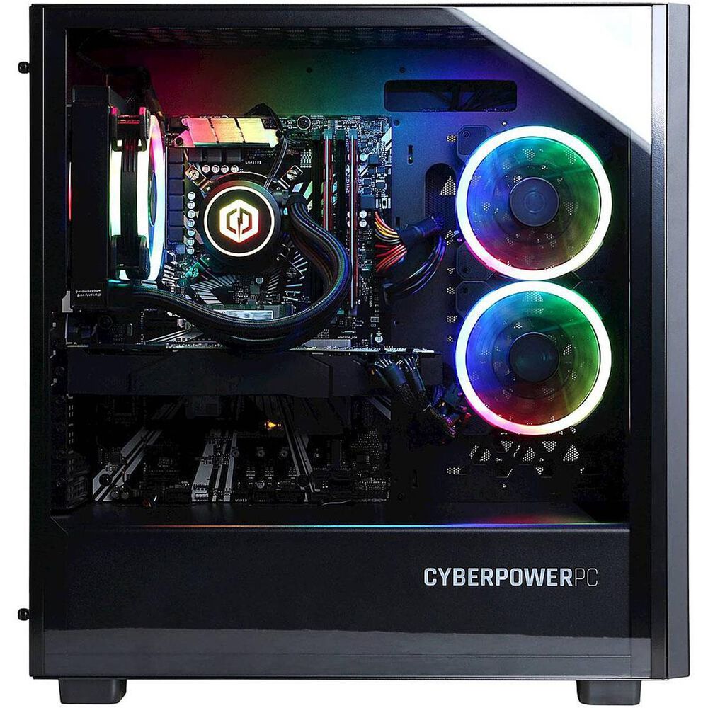 CyberpowerPC Gamer Supreme Gaming Desktop | Intel Core i7-12700KF - 16GB Memory - NVIDIA GeForce RTX 3060 - 1TB SSD in Black, , large