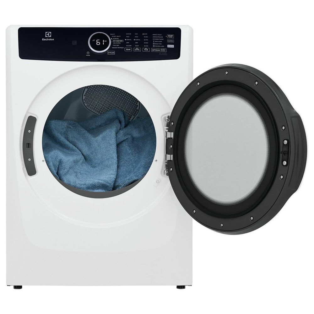 Electrolux 8 Cu. Ft. Front Load Gas Dryer with Sanitize in White, , large
