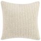 Classic Home Macie 22" Square Throw Pillow in Ivory, , large